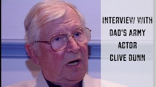 Interview with Dads Army actor Clive Dunn [upl. by Emirac]