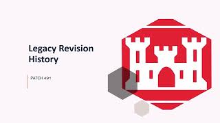 Legacy Revision History [upl. by Ellah]