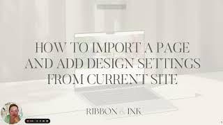 Showit Tutorial  Add a Page and Apply Design Settings [upl. by Katushka]