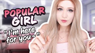 ASMR Roleplay  Popular Girl Saves YOU From Bullies [upl. by Jacie]