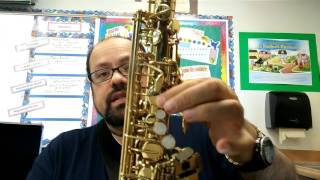 Beginning Alto Saxophone Lesson 1 [upl. by Abbie]