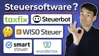 Die beste Steuersoftware Smartsteuer WISO Taxfix Steuerbot amp co im Test Steuererklärung [upl. by Alvinia]