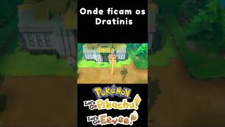 Onde Encontrar e Capturar Dratinis No Pokémon Lets go Pikachu amp Eevee [upl. by Mose]