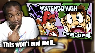 LUIGI NEEDS OUR HELP Nintendo High Episode 4 Reaction from Foozle [upl. by Nnylkoorb527]