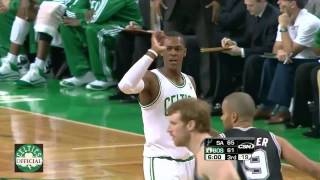 Ray Allen 31 points  Highlights vs San Antonio Spurs 152011 HD [upl. by Inanaup366]