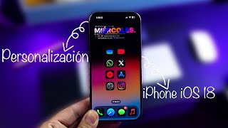 CONFIGURACIÓN MINIMALISTA para iPhone con iOS 18 [upl. by Mellie]