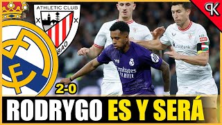 RODRYGO ES Y SERÁ REAL MADRID 20 ATHLETIC [upl. by Rogozen]