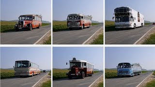 Europatreffen historischer Omnibusse PSSpeicher Einbeck Größtes Wohnmobil der Welt 40 Busse [upl. by Jun]