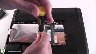 How to upgrade memory and HDD on a Toshiba NB500 [upl. by Tess114]