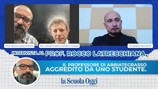 quotNon so se tornerò ad insegnarequot ➡️ Intervista al prof Rocco Latrecchiana [upl. by Etnaed]