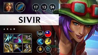 Sivir ARAM Rampage  TW Challenger Patch 1420 [upl. by Siol]