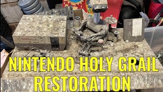 NINTENDO HOLY GRAILEXTREME RESTORATION nintendo nes extreme restoration retrogaming wtfwow [upl. by Naillij]