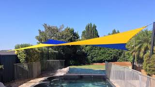 Pool Shade Sail Ideas [upl. by Stoller482]