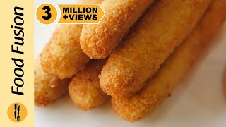 Chicken Cheese Fingers  Make and Freeze Recipe By Food Fusion Iftar Ideas [upl. by Alic]