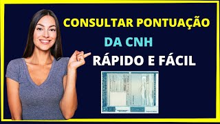 CONSULTA PONTUAÇÃO CNH  Veja como consultar pontos cnh [upl. by Atteuqahs]