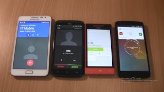 Incoming callampOutgoing call at the Same Time Samsung Note 1 Android 7Nexus 5 Ubuntu touch 2 HTC [upl. by Sophie]