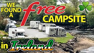 Our First Ireland Campsite Is Free [upl. by Lleinnad]