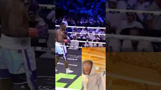 DEJI VS DAWOOD SAVAGE KO REACTION misfitsboxing boxing deji ksi knockout action shortsviral [upl. by Selene]