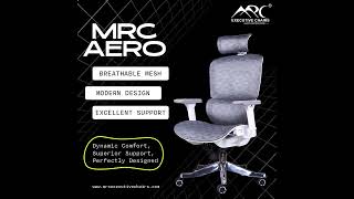 Best Premium Meshback Ergonomic Chair l MRC Aero l MRC Executive Chairs [upl. by Bauske483]