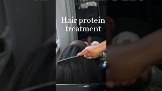 proteintreatment tutorial fyp hairwashday healthyhair haircare hairstyle hairtreatment [upl. by Aciretahs]