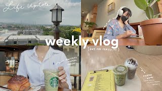 LIFE UPDATE VLOG 👩🏻‍⚕️ days in my life starting internship fully booked haul life off duty 🌳 [upl. by Annahaj82]