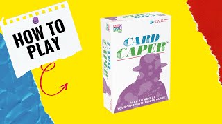 How To Play Card Caper from AreYouGame [upl. by Chaworth855]