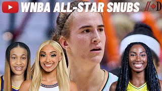 Biggest WNBA AllStar Snubs of 2024 [upl. by Aihsele]