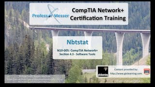 The Nbtstat Command  CompTIA Network N10005 43 [upl. by Eiramllij]