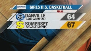 HIGHLIGHTS Somerset vs Danville girls [upl. by Akcirderf]