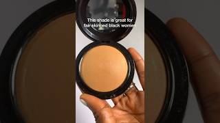 MAC Mineralize Skin Finish Dark mac dark blackmakeup macmineralize [upl. by Otrebile]