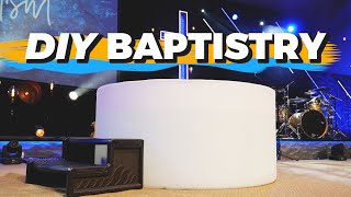 DIY Baptistry  Budget Friendly Portable Baptistry [upl. by Hgielyak708]