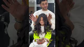 HAPPY RAMADAN 🌙🤍mahmoudradyyyy hairstyle haircut mr ilovekids hairkids happyramadan [upl. by Siramad]