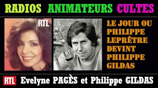 PHILIPPE GILDAS explique doù vient son nom dans GRAND FORMAT sur RTL avec Evelyne PAGÈS INÉDIT [upl. by Eseer]