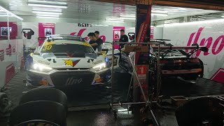 2024🇲🇴第71屆澳門格蘭披治大賽車 3號風球停車場備戰情況🏁🏁 20241114 [upl. by Esinek]