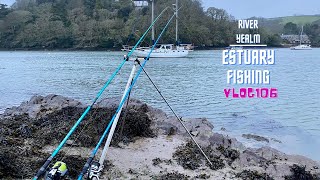 Sea Fishing Uk  Estuary Fishing  Peeler Crab Tips  River Yealm  Vlog106 [upl. by Leiahtan212]