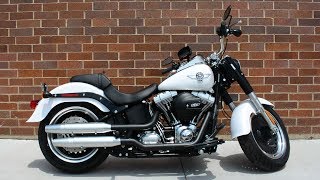 HarleyDavidson FAT BOY Review in Chicago [upl. by Alacim]