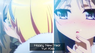 Happy New Year Kiss  Yuri Moment [upl. by Sivra]