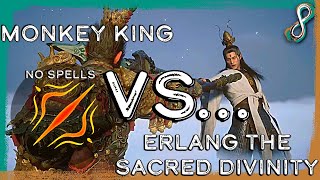 How to beat Erlang The Sacred Divinity Boss Fight with Spell Binder [upl. by Eetsirk]