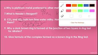 Chemistry Practical Exam Viva Questions Part 2 [upl. by Yancy32]