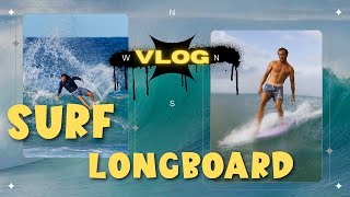 ÉPISODE 38 JE SURF 2 FOIS DANS LA MÊME JOURNÉE AVEC 2 PLANCHES DIFFÉRENTES SHORTBOARD LONGBOARD [upl. by Noved4]