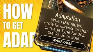 How to get Adaptation in Warframe [upl. by Isabelita]