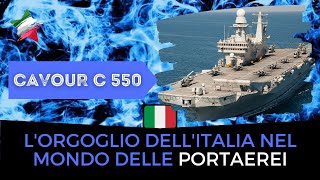 🔵 Portaerei CAVOUR C 550  Italia [upl. by Xineohp]