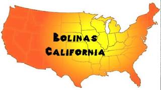 How to Say or Pronounce USA Cities — Bolinas California [upl. by Jea]