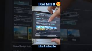 iPad Mini 6 PUBG Mobile test🔥 Amazing Device 120 FPS OR 60 FPS pubgmobile ipadmini6 ipad [upl. by Bakemeier243]