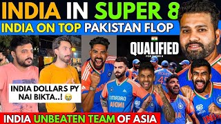 IND 🇮🇳 on Top PAK 🇵🇰 Flop😭 IND 3x3 Unbeaten Team of ASIA in T20 World Cup 2024 [upl. by Vasti594]