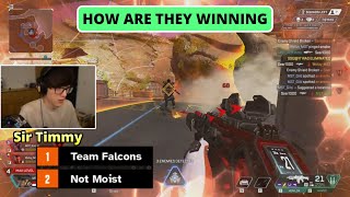 What is this Playstyle anyways Not Moist with 2nd place in NA Scrims  Apex Legends [upl. by Nauqit756]