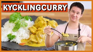 Vardagsmat  Kyckling Curry [upl. by Ymrots]