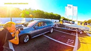 2015 VW PASSAT Trailer Assist test [upl. by Mazonson]