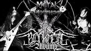 Metal Mythos Special Top 6 BLACK METAL Albums [upl. by Thynne]