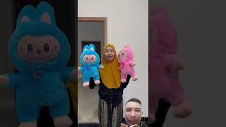 Boneka labubu cantik funny humor comedy shortsvideo youtubeshorts shorts [upl. by Ullyot]